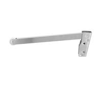 Mipcase Chiudiporta Automatico Acciaio Inox per Porte Tagliafuoco Sequenziatore con Silenziosa Stabile per Uso Commerciale Chiudiporta Coordinatore per Chiusura Ordinata Doppie Porte