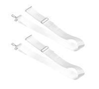 Mipcase Cinghia Centrale per Rete da Tennis 2 Pezzi Accessorio Regolabile in Nylon Resistente alle Intemperie Supporto Centrale per Rete da Tennis da Club e Allenamento Ricambio Multiuso