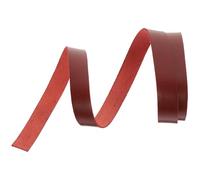 Mipcase Cinturini in Pelle 2 CM X 2 M Striscia di Vino per Braccialetti Moda e Fasce Decorative Cappelli Materiali per Creazioni Artigianali
