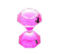 Mipcase Clessidra a Olio Liquida Rosa Movimento a Bolle, Timer Decorativo da Scrivania e Ufficio, Giocattolo Sensoriale Flusso di Olio dal Basso Verso L’Alto