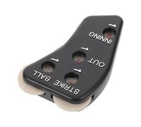 Mipcase Clicker Arbitro Baseball Portatile con Contatore Numerico Manuale, Indicatore Punti Grande e Resistente alle Intemperie per Uso Esterno in Gare di Softball e Leghe Giovanili