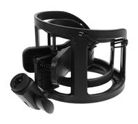 Mipcase Clip per Asta Microfonica Realizzato in Robusti Materiali Plastici Installa Saldamente Microfono Clip Regolabile per Diverse Angolazioni per Interni ed Esterni