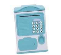Mipcase con Password e Digitale Mini Cartoon Blu Contenitore Sicuro per Monete e Banconote Regalo Compleanno per Ragazzo e