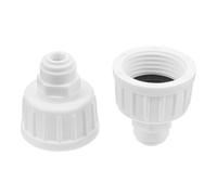 Mipcase Connettore Rapido per Tubo Flessibile da Giardino 1/4" Kit 2 Spruzzatori per Parti di Nebulizzazione Irrigazione Esterna Facile Installazione Resistente Usura