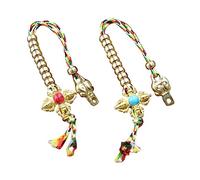 Mipcase Contatore Perline Buddha Portatile in Ottone Resistente, Set 2 Pezzi per Meditazione e Preghiere Buddiste, Accessorio Pratico per Canti e Pratiche Spirituali