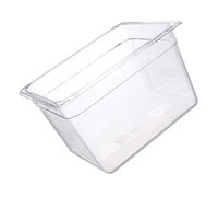 Mipcase Contenitore Trasparente per Cottura Lenta Supporto per Slow Cooker Bassa Temperatura Capacità Familiare Plastica Riutilizzabile Sicura e Silenziosa per Cottura Sous Vide e Spezie