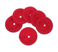 Mipcase Copri-cuscinetti per Cuffie Over-ear Rossi Elasticizzato a Maglia, Set da 6 Pezzi Lavabili Protezione Antipolvere, Cuscinetti Auricolari di Ricambio per Palestra, Ufficio e Viaggi