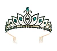 Mipcase Coroncina con Pettini e per Feste e Celebrazioni Tiara Sposa e Compleanno per Donne e Ragazze Accessorio Versatile e Duraturo