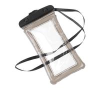 Mipcase Custodia Smartphone Trasparente con Protezione Sigillata Galleggiante per Sport Acquatici e Immersioni Gonfiabile in Tpu Nero