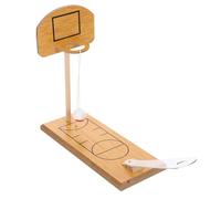 Mipcase da Basket in Legno Mini per Bambini da Tavolo Educativo Dimensioni Compatte Coordinazione Occhio-Mano e Creatività