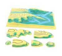 Mipcase Di Mappa Del Terreno Per L'Istruzione Di Mappa Del Terreno Scolastico Apprendimento Della Geografia