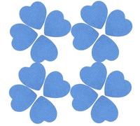 Mipcase Dischetti per Smalto a Cuore 200 Pezzi in Cellulosa Morbida senza Pelucchi, Salviette per Pulizia Unghie Gel e Rimozione Colla Extension a Casa e Viaggio