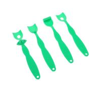 Mipcase Dispositivo per Allenamento Muscoli Orali 4 Pezzi in Pp per Bambini Miglioramento Articolazione e Chiarezza del Linguaggio Strumento di Logopedia Verde