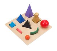 Mipcase Educativo Grammaticali per Puzzle Sintattico in Legno Montessori per l'Apprendimento delle Lingue Attività Didattica