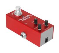 Mipcase Effetto Chitarra Elettrica Analogico Inglese con Delay Digitale Pedalina Compatta Professionale Rosso Satinato Chorus Simulato per Musicisti e Principianti