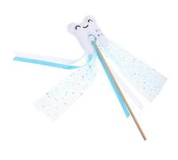 Mipcase Fatata Forma di Dente con Nastro Blu Accessorio Decorativo per Costume da Fata Prop per Performance e Feste per Cosplay e Bomboniere Principessa