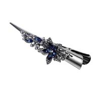 Mipcase Fermaglio per Vintage in Metallo con Clip Billed e Resistente per Spessi Accessorio Chic per Cerimonia e