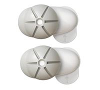 Mipcase Fermaporta Bianco Flessibile 2 Pezzi in Abs e Tpe senza Odore Protezione Dita per Ragazzo Ragazza Sicurezza Armadi e Porte Casa