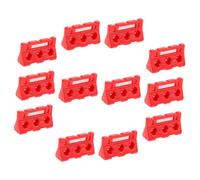 Mipcase Giocattoli Stradali Educativi per Bambini 12 Coni e Cartelli, Indicatori di Circolazione in Miniatura per Insegnare La Sicurezza Stradale