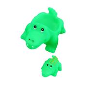 Mipcase Giocattolo Per Bagno e Nuoto Del Bambino 2 Pezzi Set Coccodrillo in Plastica Galleggiante Design Cartoon Per Giochi Vasca e Piscina Bambini Neonati