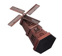 Mipcase Girandola in di Zinco Rotante Decorazione da Creativa per Interni Design Unico e Resistente per Librerie e Domestici