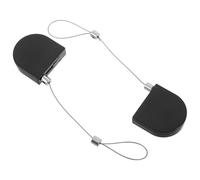 Mipcase Guinzaglio di Sicurezza Retrattile con Cavo da 90 Cm e Doppio Lucchetto Anti-smarrimento, Scatola Antifurto per Esposizione Gioielli, Blocco Telescopico con Serratura Remota