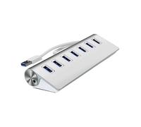 Mipcase Hub Dati Compatto Porte USB per Computer Unità Flash e Altri Dispositivi Trasferisci Dati Velocità Elevata Design Portatile per Viaggi e Trasporto