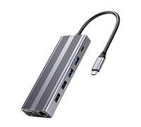 Mipcase Hub USB Type C Schede Dock Espansore USB Compatto e Adatto per Laptop