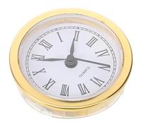 Mipcase Inserto Testa di Orologio Rotonda Vintage Numeri Romani, Meccanismo Silenzioso e Movimento Preciso, per Orologi Fai da Te e Riparazioni Artigianali