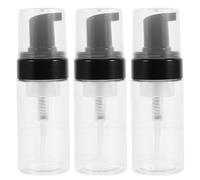 Mipcase Kit 3pezzi Raffredda Lattine Bottiglie da Viaggio in Pet 100ml Bottiglia Cosmetici Portatile Tenuta Ermetica per Viaggi e Business Trip
