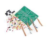 Mipcase Kit Di Luci Esplosive Luce LED A Flusso Di Velocità Kit Di Saldatura Didattico Materiale Didattico Kit Di Pratica Di Saldatura Kit Di Esperimenti Su Circuiti Modulo LED A