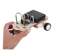 Mipcase Kit Stem Auto Rc per Educativo Scientifico con Funzione Tracking Intelligente Materiale Robusto per Progetti Scolastici e Apprendimento Manuale