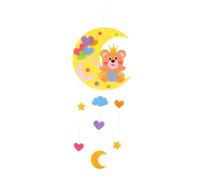 Mipcase Kit Te Acchiappasogni per Materiali Creativi per Decorazione da Parete Kit Completo per Realizzare Scacciasogni attività Manuale per Ragazzi e Ragazze Stimola Abilità Manuali e