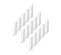 Mipcase Lamette per Sopracciglia Tagliente Durevole per 100 Pezzi in Acciaio Inossidabile Facili da Usare per Depilazione Viso e Zona Ascelle, Adatte a Principianti e Truccatori