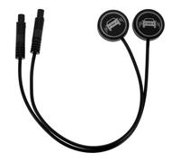 Mipcase Lampade di Monitoraggio Angolo Cieco Auto a Onde Millimetriche, Indicatore Luminoso Specchietto Retrovisore, Assistenza Cambio Corsia, Set 2 Pezzi Compatibili per Veicoli Vari