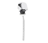Mipcase Leva Wc Laterale in Elettroplaccata Antiruggine Maniglia per Bagno Compatibile per Sciacquone Resistente e Facile da Installare