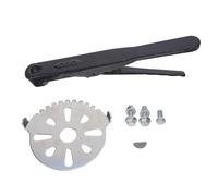 Mipcase Maniglia Leva Valvola a Farfalla in Ghisa 4" Dn100 con Meccanismo a Molla per Controllo Preciso, Sostituzione per Valvole di Intercettazione Acqua in Applicazioni Industriali