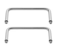 Mipcase Maniglie in Acciaio Inox per Buffet da Catering, Set 2 Pezzi, Impugnature Resistenti per Scaldavivande e Vassoi Portata, Adatte a Ristoranti e Servizi Buffet Professionali