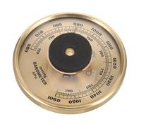 Mipcase Manometro Termometro Igrometro Stazione Meteorologica 3 in 1 Barometro Multifunzione Compatto per Interni Casa Ufficio Soggiorno Sensore di Pressione e Indicatore Meteorologico