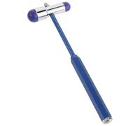 Mipcase Martello per Riflessi a Percussione Medico Portatile Doppia Testa Viola Strumento Diagnostico Neurologico Compatto per Esami Clinici e Test Pazienti