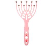 Mipcase Massaggiatore per Capelli Portatile con Artigli e Sfere in Acciaio Stimolatore e Pettine per Massaggio del Capelluto Strumento Manuale per Rilassamento e Alleviamento Stress Casa