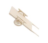 Mipcase Mini Tipper Miniature Garden Tools For Dollhouse And Fairy Village Handcrafted Resin Farm Cart Model Educational Rural Play Accessories