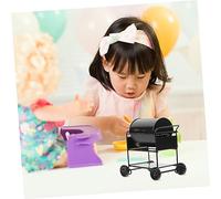 Mipcase Miniatura Grill per Casa delle Barbecue Sicuro con Bordi Arrotondati Decorazione Miniatura Creativa per Accessori Casa e Manuale