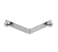 Mipcase Molla per Stampella e Supporto Sicuro in Acciaio Inossidabile Argento Design Ergonomico Accessorio per Croci e Bastoni per Progetti DIY