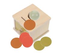 Mipcase Montessori per Giochi Educativi con Palline e Monete Sensoriale per età Prescolare Pratico per Sviluppo Motricità Fine e Apprendimento Autonomo