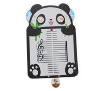 Mipcase Music Notation Card per Principianti con Design Panda Tavoletta Didattica per Teoria Musicale Esercizi di Ritmo e Lettura Note per Casa e Scuola