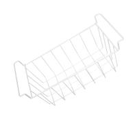 Mipcase Organizzatore Congelatore Sospeso in Ferro Bianco, Cestello Multistrato per Conservare Alimenti e Ghiaccio, per Attività di Ristorazione
