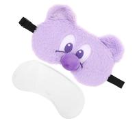 Mipcase Per Occhi Per Ragazzo Ragazza Design Cartoni Animati Benda Per Dormire Oscurante e Confortevole Adatta Per Viaggi e Relax