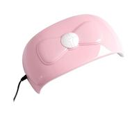 Mipcase per Unghie con Schermo LED Portatile per Asciugatura Gel per Unghie Sensore Infrarossi e Tempi Asciugatura per Casa e Salone Rosa