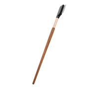 Mipcase Pettine Mascara Metallo con Denti per Separare Ciglia e Sopracciglia Spazzola Multifunzionale con Manico Legno Strumento per Ciglia e Sopracciglia Donna